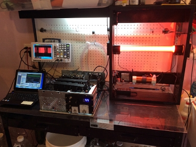 A system built into desktop computer case.