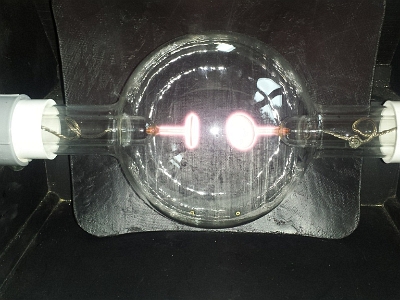 System built into a plastic tool box.